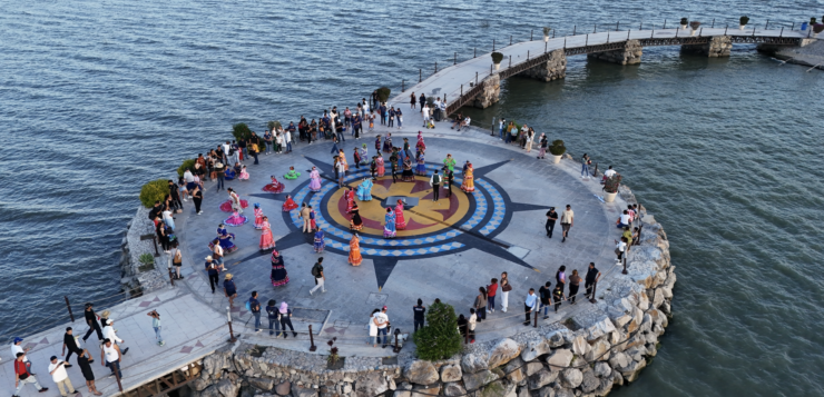 Chapala celebrates third monumental dance with over 2,000 dancers